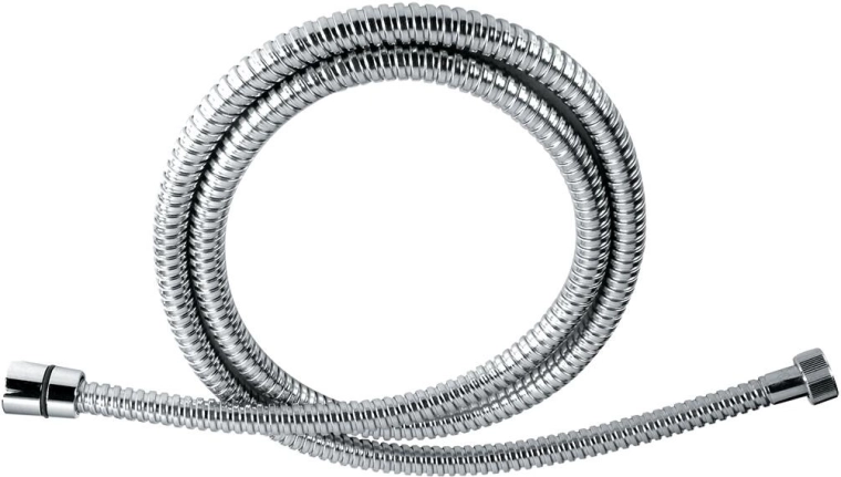 Shower hose 150 cm chrome metal