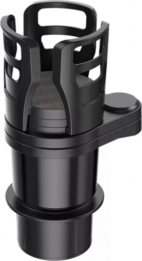 Universal 2-in-1 Rotating Car Cup Holder with Adjustable Diameter