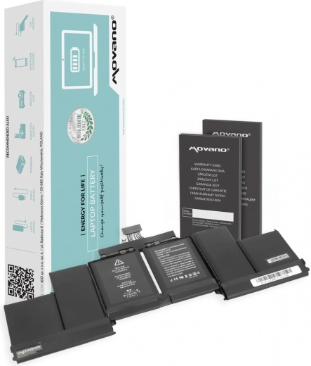 Movano A1618 Battery for MacBook Pro 15 Retina A1398 (2015)