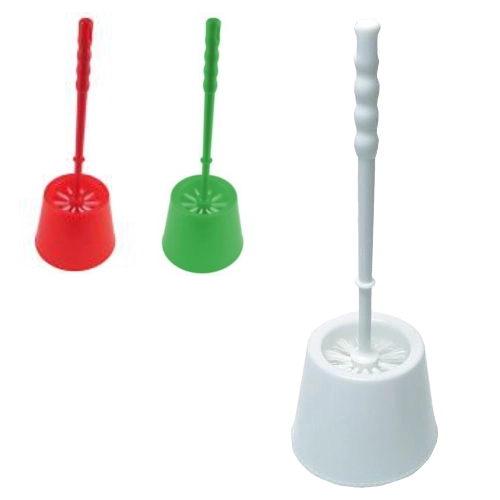 Round Sanel toilet brush made of durable plastic