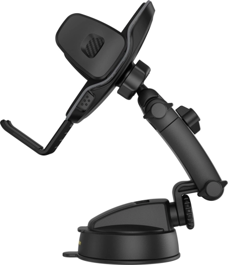 Maksimāla regulējamība: teleskopiska svira un 360°