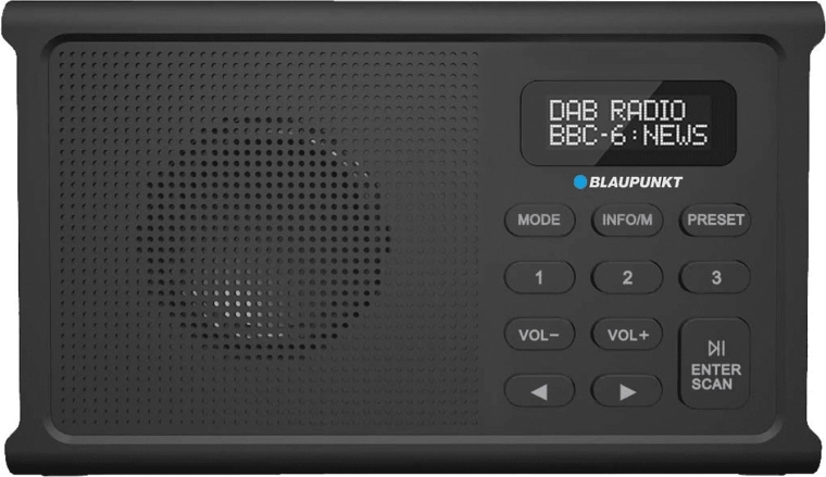 Portable digital radio Blaupunkt DR3BK DAB+