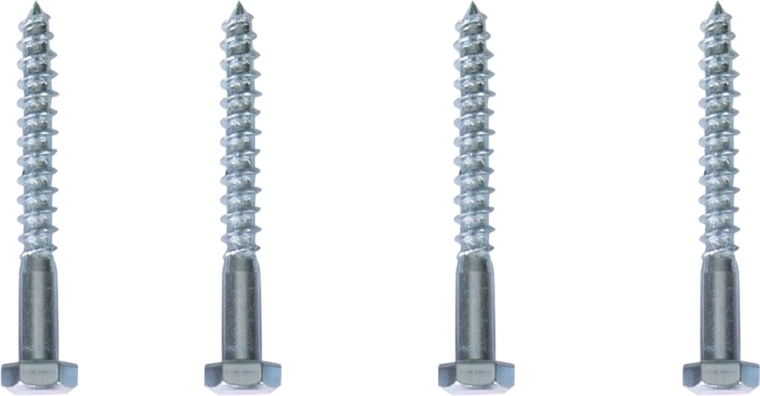 Ready-to-use screws for wooden substrates