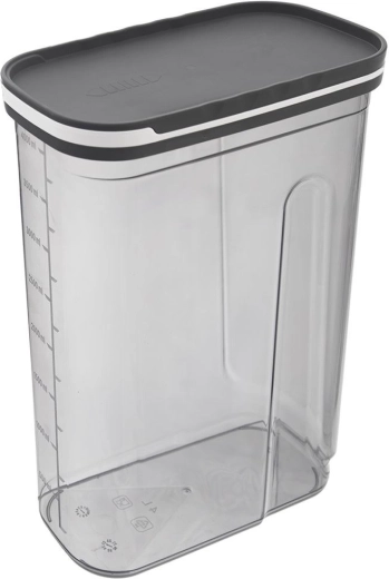 Dozēšanas konteiners beramajiem pārtikas produktiem GREY 4 l