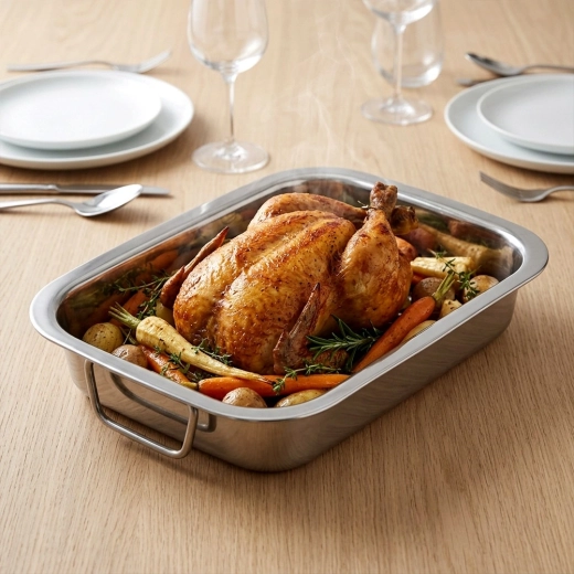 Ideal for roasting and serving
