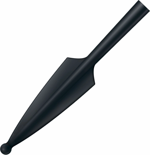 Treniņa šķēpa uzgalis Cold Steel no Santoprene materiāla, melns