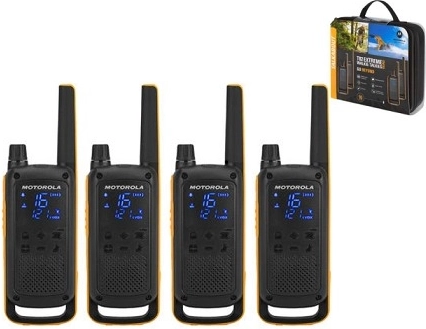 Rācijas MOTOROLA Talkabout T82 Extreme Quad Pack