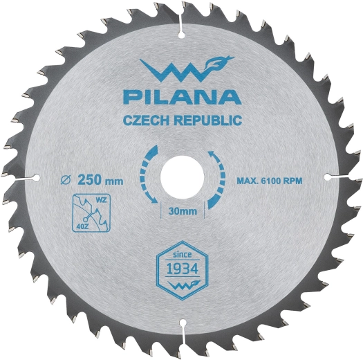 Zāģripa PILANA SK 5255 WZ 250 mm, 40 zobi