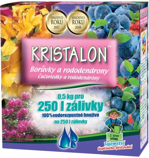 Kristalon mēslojums mellenēm un rododendriem 0,5 kg