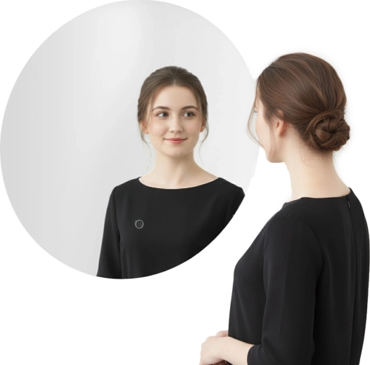 Elegants apaļš dizains