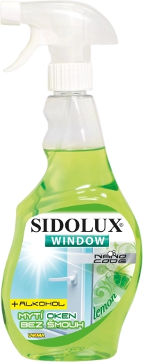 Logu tīrīšanas līdzeklis Sidolux Window Nano Code citrona aromāts