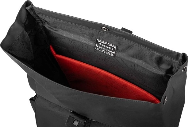 Secure laptop storage and a well-organized interior