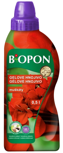 BOPON mēslojums pelargonijām (muškātiem) 500 ml