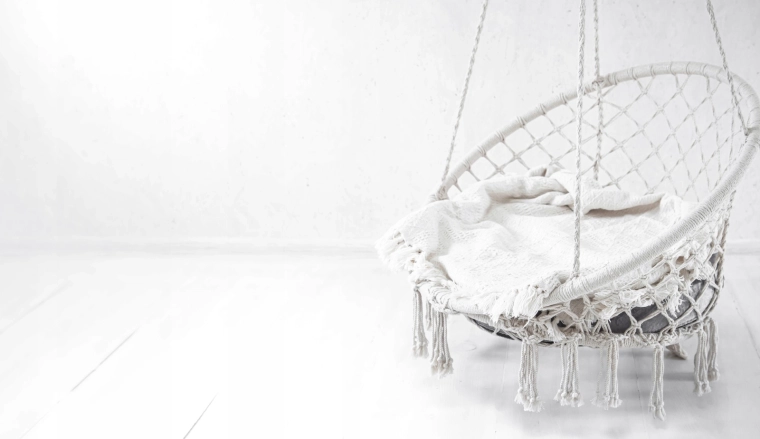 Boho stils interjeram un terasei