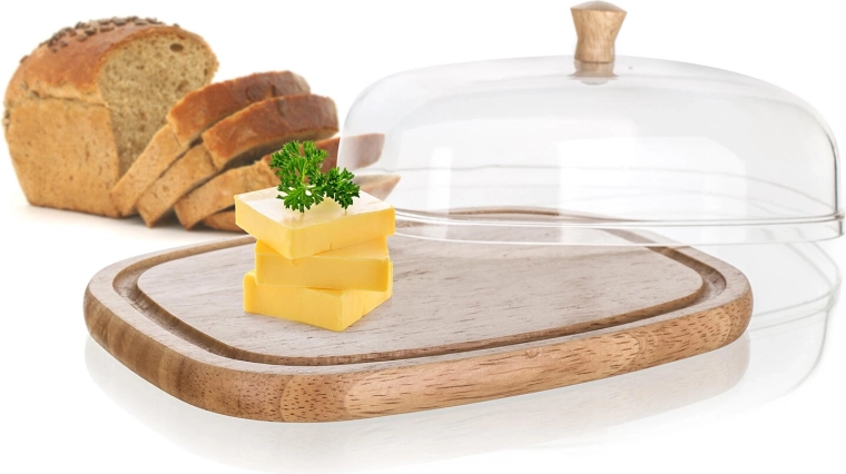 Keeps butter and cheeses fresh