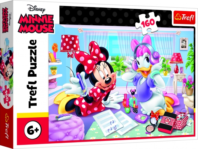 Puzle 160 detaļas – DISNEY MINNIE: Diena ar draugiem