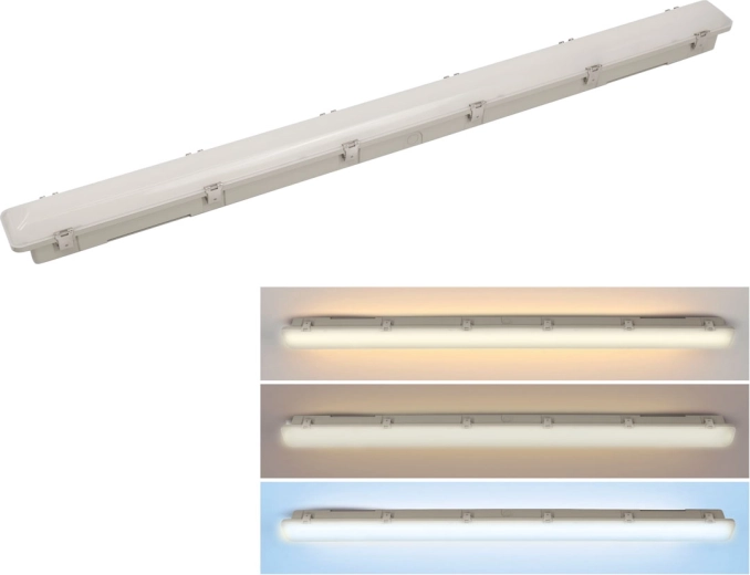 Solight LED putekļdrošs gaismeklis 40 W 4800 lm 3CCT 120 cm Lifud
