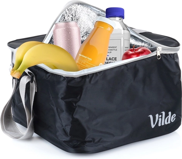 Black thermal bag 18 l