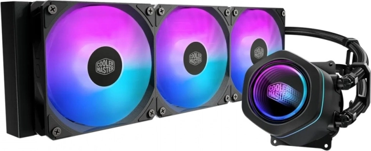 CPU ūdens dzesēšana Cooler Master MasterLiquid Core Nex 360 ARGB, melna