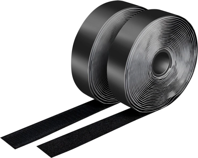 Pašlīmējoša LOGILINK līplente 2×5 m, melna, 25 mm