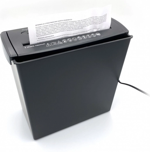 Dokumentu, plēvju un maksājumu karšu smalcinātājs SHREDDER V3.0