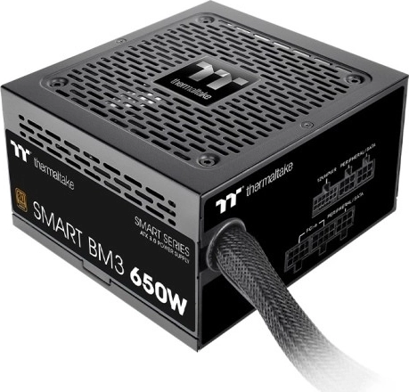 Thermaltake Smart BM3 650W modular power supply 80+ Bronze ATX 3.0 (Gen5) with 140 mm fan