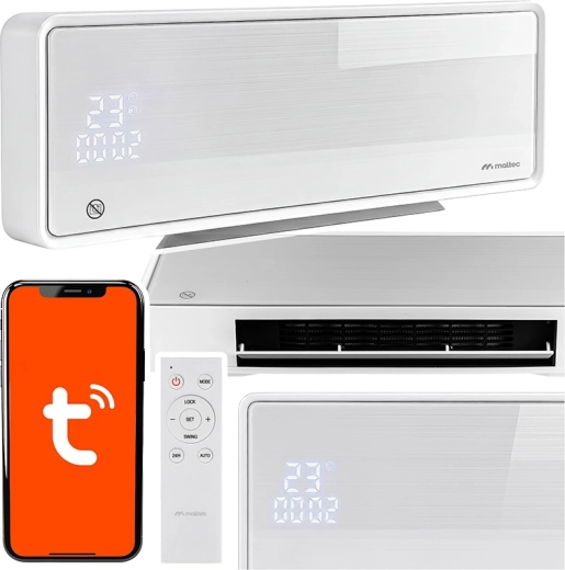 Maltec gaisa aizkars PT5800W-WH WiFi ar tālvadības pulti - 1 gab.