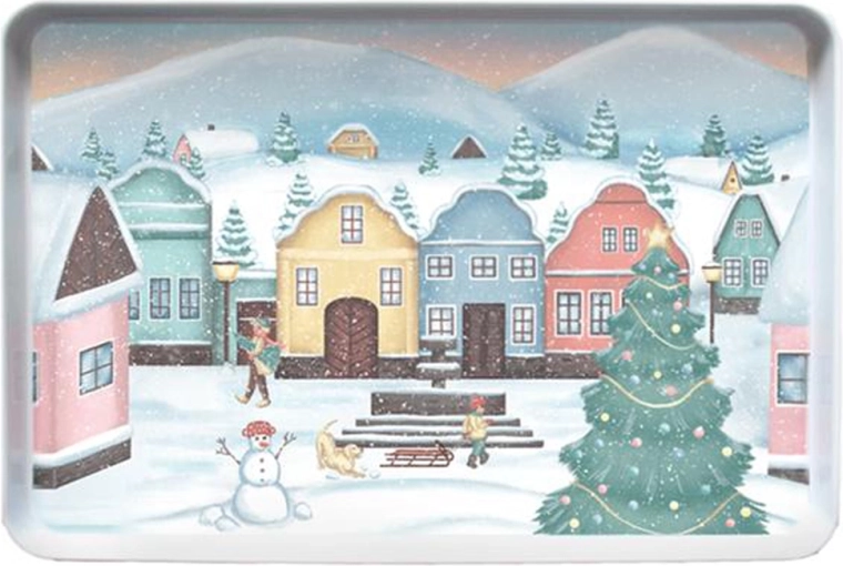 Christmas Village Serving Tray