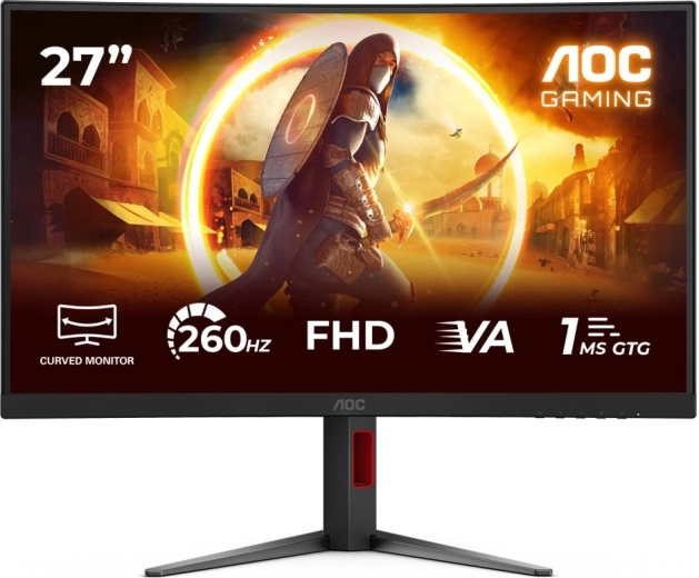 AOC Gaming 27" curved gaming monitor C27G4Z2 VA 260 Hz