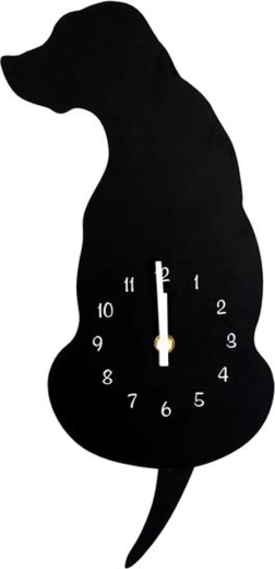 Sienas pulkstenis Toro – melns suns 40 cm