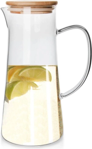 Bambusa vāks ar silikona blīvējumu