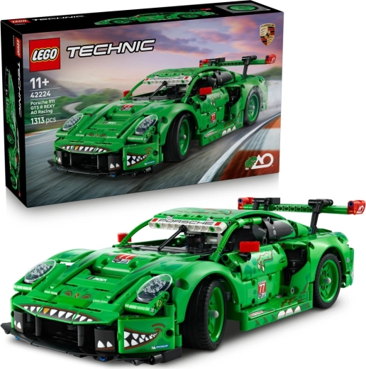 LEGO Technic Porsche 911 GT3 R REXY AO Racing race car