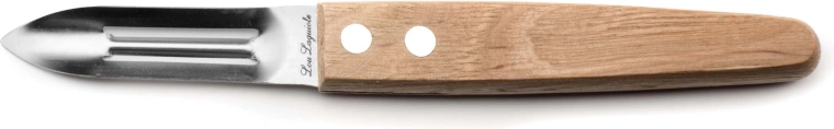 Virtuves mizotājs no nerūsējošā tērauda un koka 16,9 cm