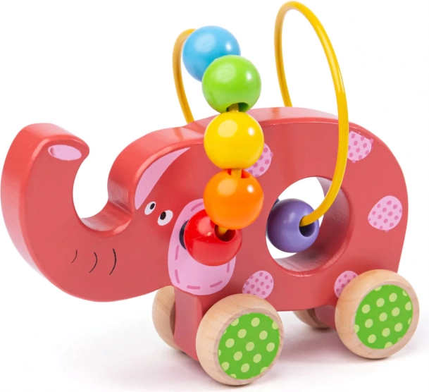 Koka motorikas labirints “Zilonis” no Bigjigs