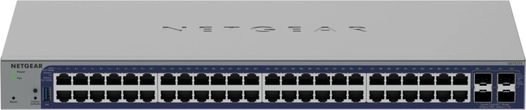NETGEAR 48 portu gigabitu viedais komutators ar 10G SFP+