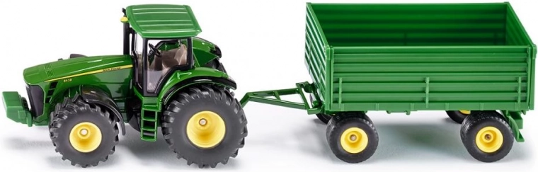 Siku Farmer traktors ar piekabi 1:50
