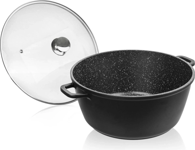 Non-stick granite PFLUON layer without PFOA and PTFE