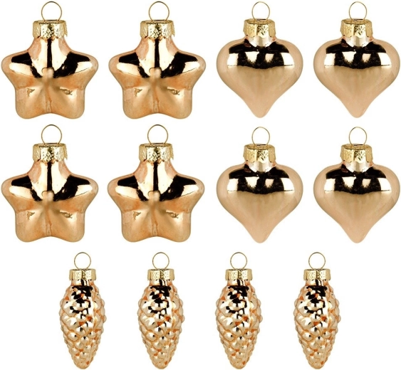 Pilns 12 gab. komplekts ērtai dekoru saskaņošanai