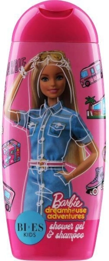 Barbie Dreamhouse dušas želeja un šampūns 2 vienā bērniem 250 ml