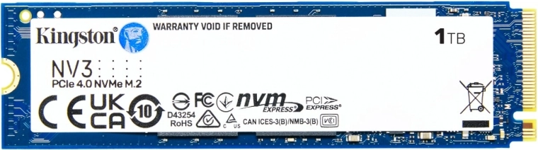 SSD disk Kingston NV3 1TB M.2 PCIe 4.0 NVMe
