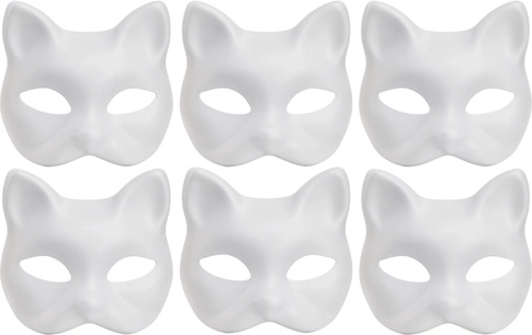 6 maskas komplektā – ideāls pamats savam dizainam