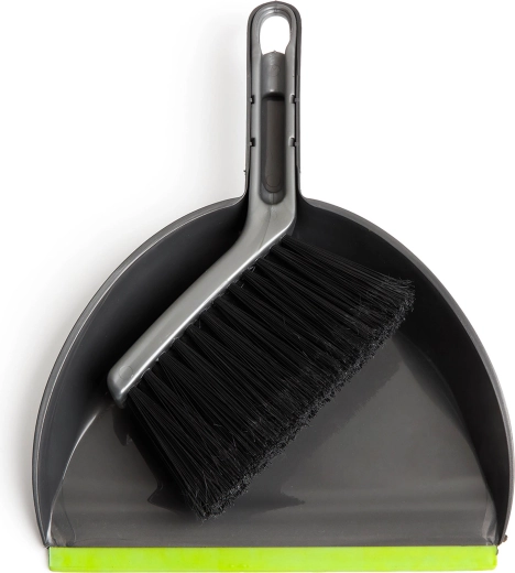 TORO Dustpan and Brush, assorted colors
