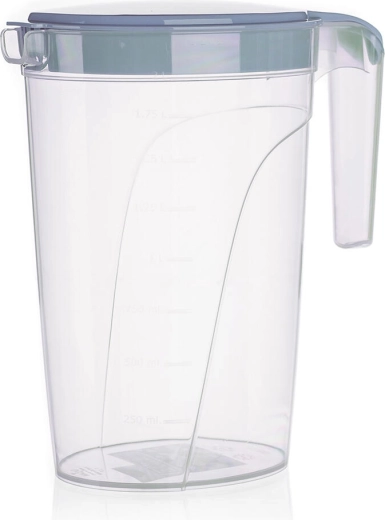 Plastic Pitcher with Measuring Scale 2 L with Lid Culinaria