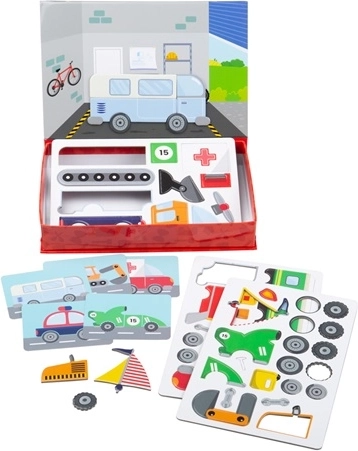 Bigjigs Toys magnētiskās puzles mehāniķis