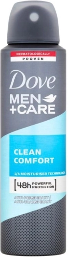 Dove Men+Care Clean Comfort pretsviedru līdzeklis aerosolā 150 ml