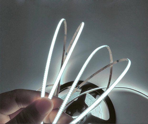 Continuous COB light without visible dots