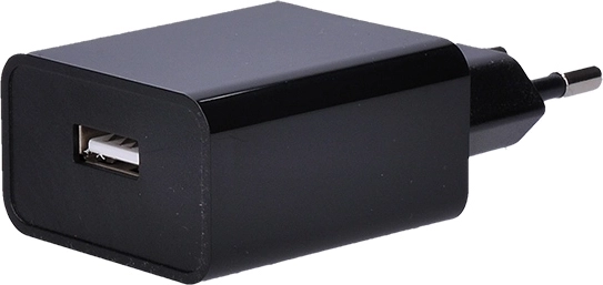 Solight USB charging adapter 1× USB 2.4 A black