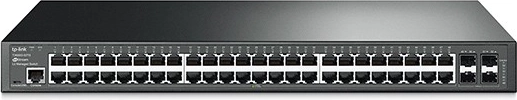 JetStream pārvaldāms komutators 48× gigabits + 4× SFP