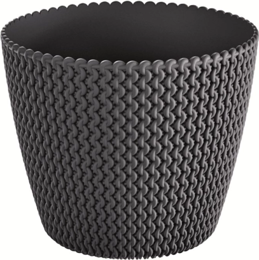 Puķupods Splofy 18,7 cm antracīta krāsā