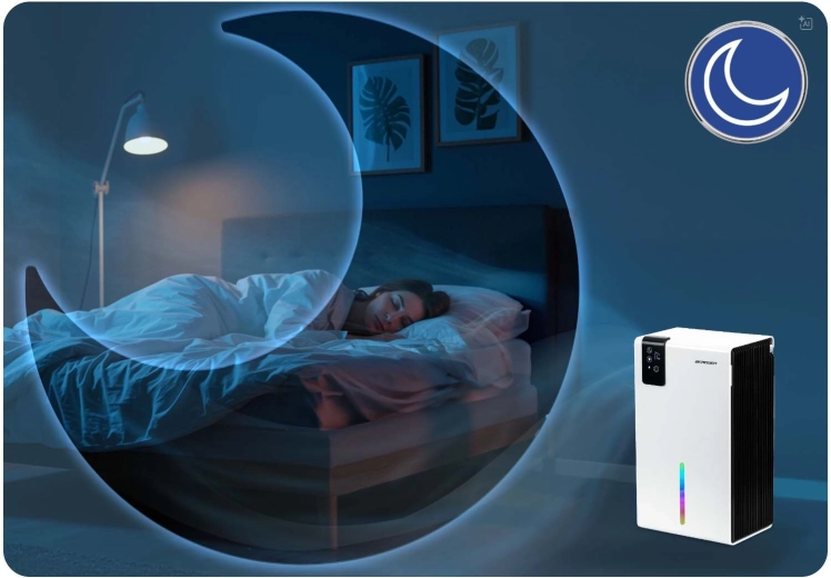 Quiet Peltier technology and Sleep mode
